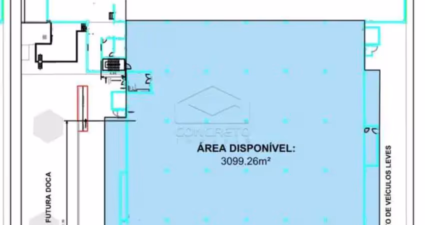 Barracão / Galpão / Depósito para alugar no Distrito Industrial Domingos Biancardi, Bauru 