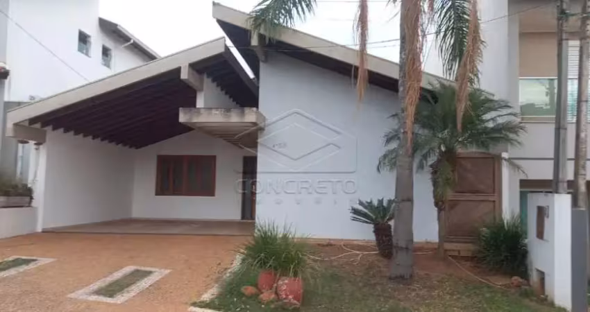 Casa em condomínio fechado com 3 quartos para alugar na Vila Aviação, Bauru 