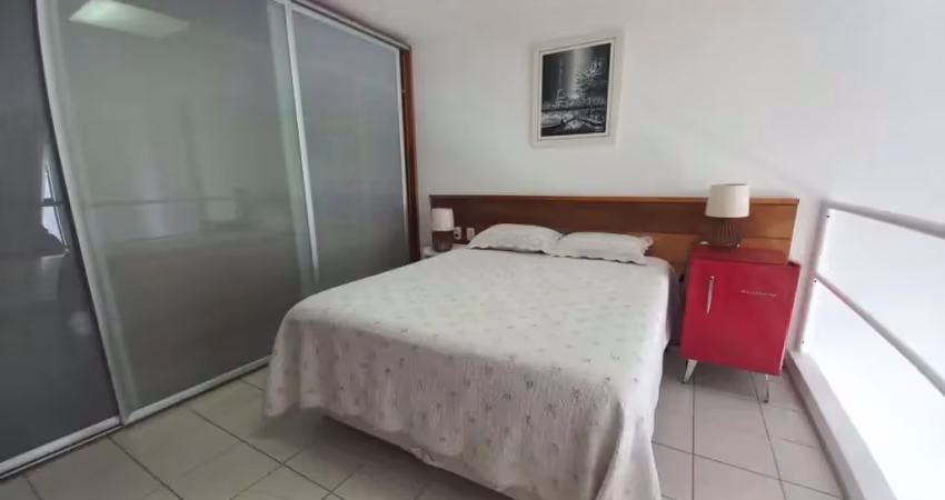 Apartamento duplex para venda em maceió, ponta verde, 1 dormitório, 1 suíte, 2 banheiros, 2 vagas