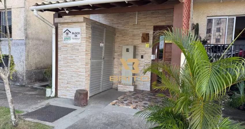 Apartamento com 2 dormitórios à venda, 45 m² por r$ 90.000,00 - imburo - macaé/rj
