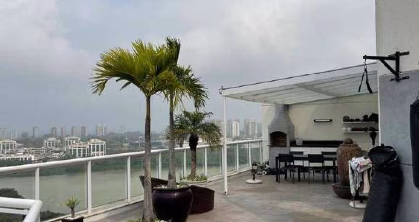 Cobertura dos Sonhos na Península - Vista Espetacular e Lazer Completo  Imagine viver em uma cobertura de 287m² com vista deslumbrante para a Penínsul