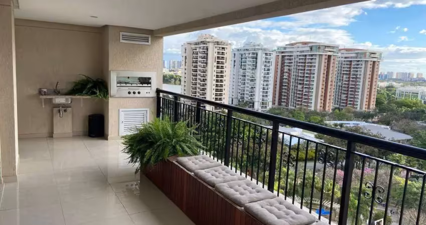 Quatro paredes - apartamento à venda – 360 on the park, península – barra da tijuca  excelente apartamento com 155m²,