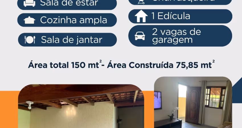 Linda Casa na Vila Jundiaí em Mogi das Cruzes SP