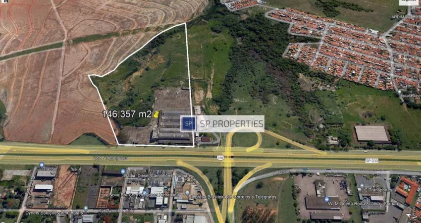 Área à venda, 146357 m² por R$ 30.000.000,00 - Parque das Indústrias (Nova Veneza) - Sumaré/SP