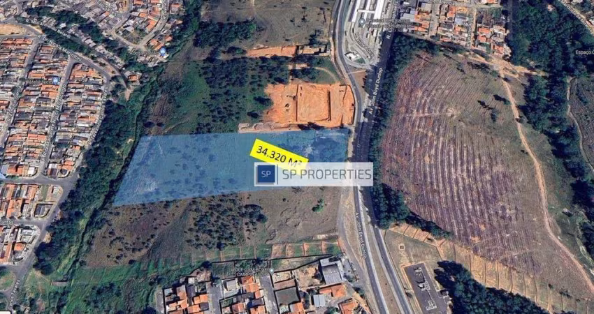 OPORTUNIDADE - área à venda, 34.320 m² por R$ 11.000.000 - Cidade Satélite Íris - Campinas/SP
