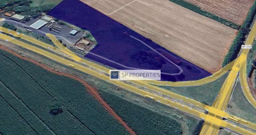 Área à venda, 49332 m² por r$ 20.000.000,00 - rodovia anhanguera - ribeirão preto/sp