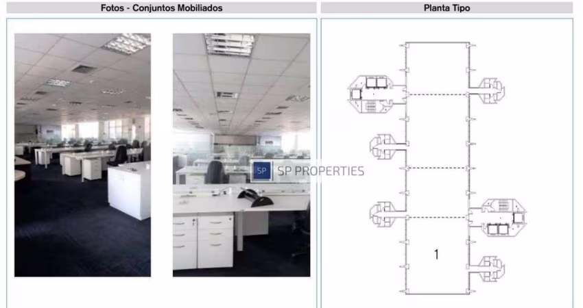 Sala para alugar, 308 m² por R$ 25.307,34/mês - Brooklin Paulista - São Paulo/SP