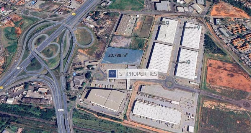 Área à venda, 20788 m² - zoneamento comercial/industrial no Jardim Aparecida - Campinas/SP