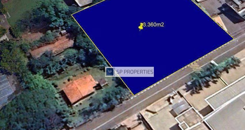 Terreno à venda, 3360 m² por R$ 3.360.000,00 - Joapiranga - Valinhos/SP