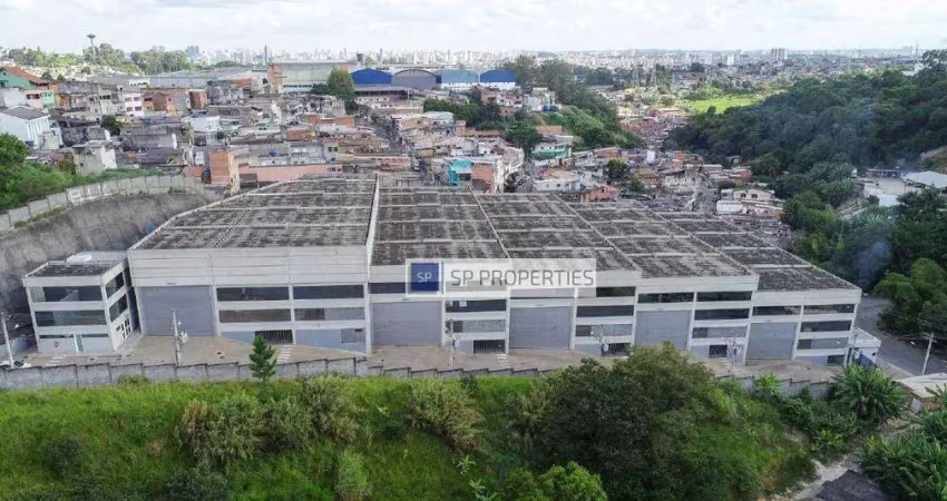 Galpão para alugar, 1704 m² por r$ 71.568,00/mês - industrial anhangüera - osasco/sp