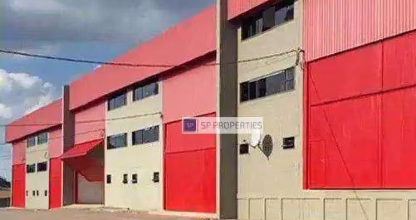 Galpão para alugar, 2600 m² por r$ 59.900/mês - éden - sorocaba/sp