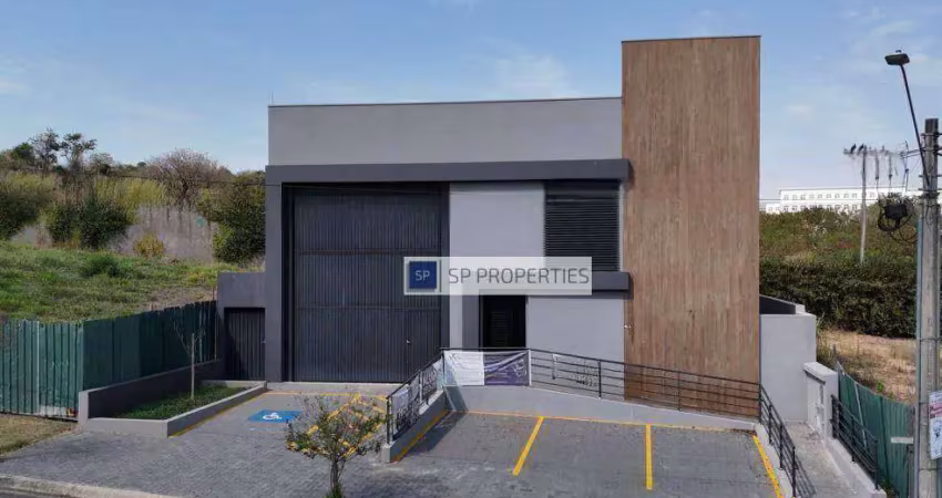 Galpão, 365 m² - venda por r$ 3.500.000,00 ou aluguel por r$ 14.559,20/mês - loteamento alphaville campinas - campinas/sp