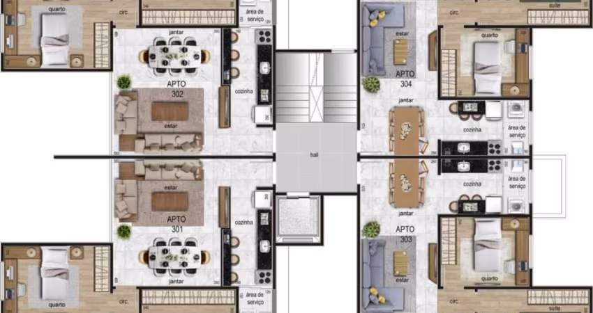 Apartamento com 3 quartos à venda em Itapoã, Belo Horizonte 