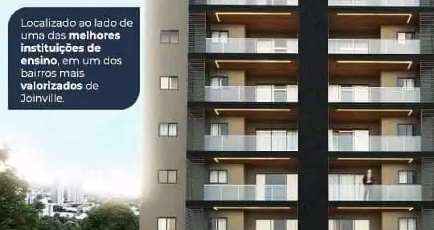 Apartamento no saguaçú com 3 quartos para venda, 91 m²