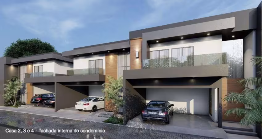 Casa em condomínio fechado no américa com 3 quartos para venda, 188 m²