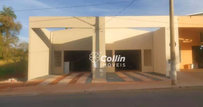 Galpão para alugar, 225 m² por r$ 5.240,00/mês - conjunto manoel mendes - uberaba/mg