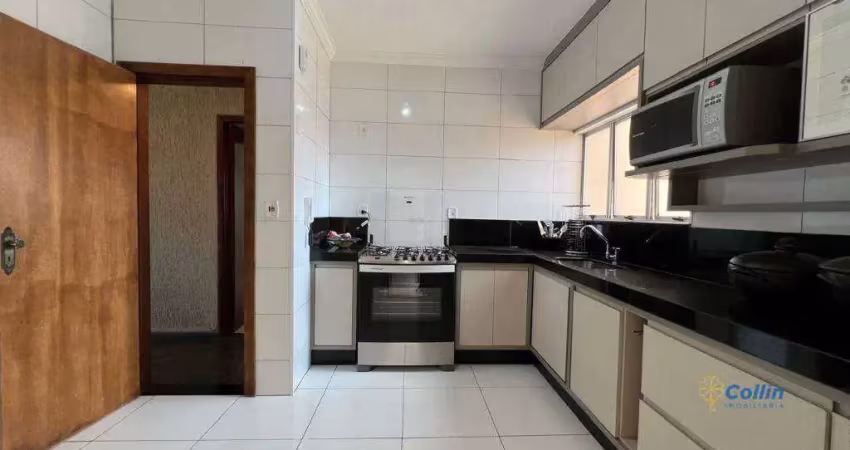 Apartamento com 3 dormitórios à venda, 117 m² por r$ 360.000,00 - mercês - uberaba/mg