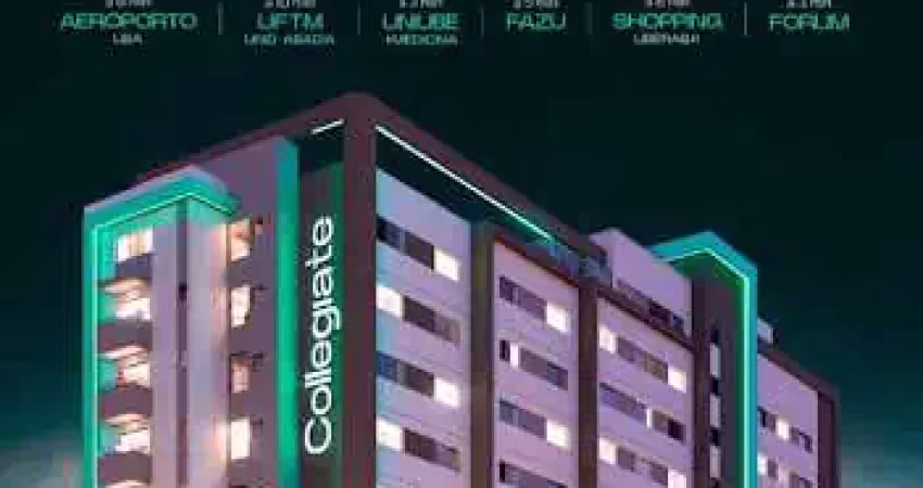 Studio com 1 dormitório à venda, 22 m² - santa marta - uberaba/mg