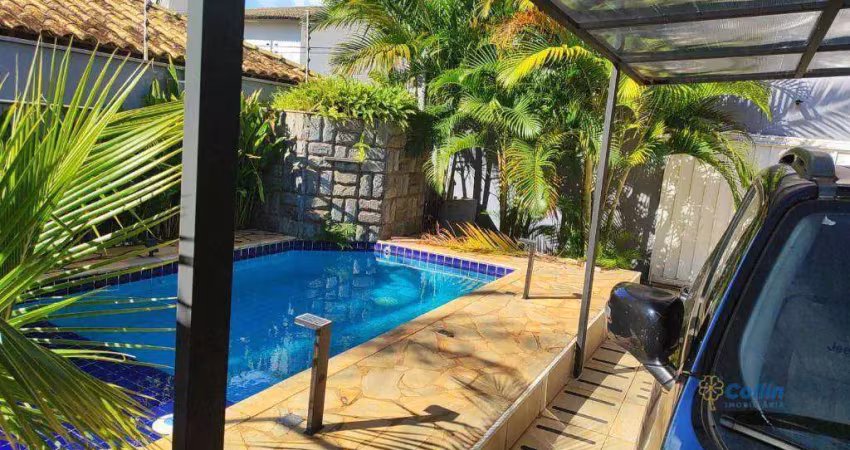 Casa com 2 dormitórios sendo uma suíte  à venda, 168 m² por r$ 750.000 - mercês - uberaba/mg