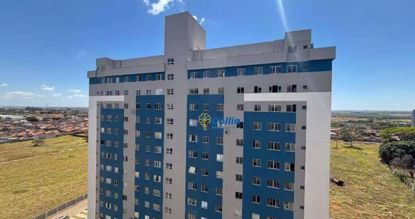 Apartamento com 2 dormitórios para alugar, 47 m² por r$ 1.165,00/mês - paraíso - uberaba/mg