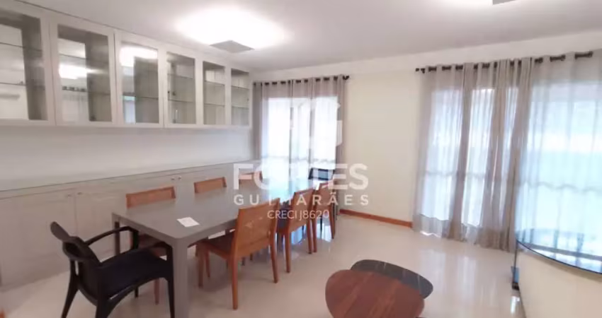 Apartamento mobiliado de 3 quartos (suítes) de 194 m² de área construída no bairro jd botânico!