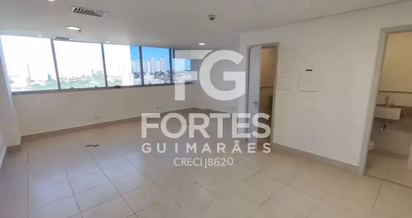 Espetacular sala comercial no centro profissional ribeiraoshopping face sombra com 41,57m² au em vão livre (opção negociável de + 41,57m² totalizando 83,14m² au)
