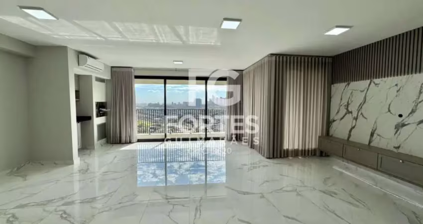 Apartamento para locação de 3 suítes com varanda gourmet, com 134m² no bairro jardim olhos d`água ii!
