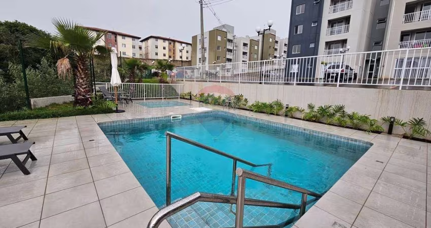 Apartamento novo de 45m² em condomínio clube, térreo, com 2 quartos, 1 vaga, em Campina da Barra - Araucária