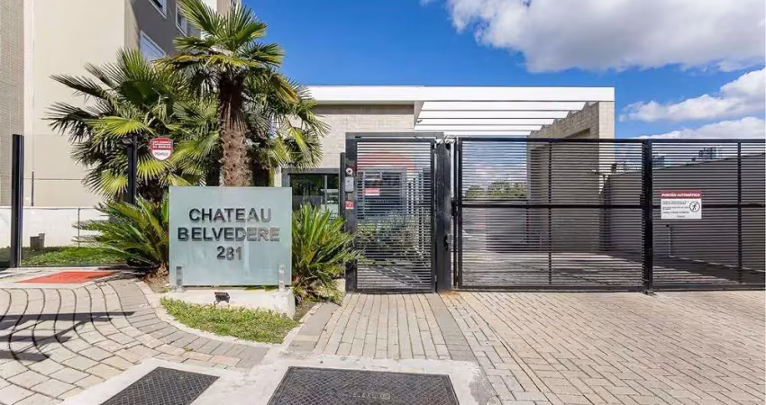 Apartamento de 52m², 2 quartos sendo 1 suíte, 1 vaga moto e 1 vaga carro - condomínio chateau belvedere - mossunguê - curitiba/pr