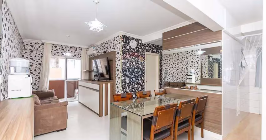 Apartamento com 3 quartos, 1 suíte, vaga coberta, 70m², boqueirão/curitiba r$ 399mil