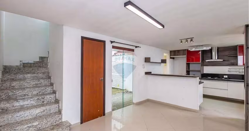 Sobrado em condomínio com 3 quartos, 2 vagas, boa vista - curitiba