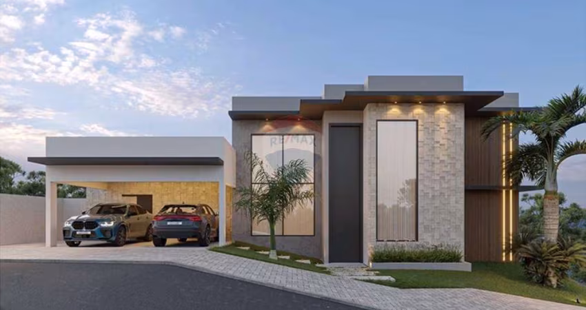 Casa a venda com 3 quartos, sendo 3 suítes,  638 m² de terreno e 250 m² de área construída no condominio GSP Arts Itatiba