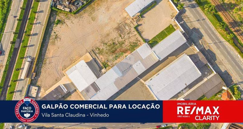 Galpao pronto para a instalação da sua empresa