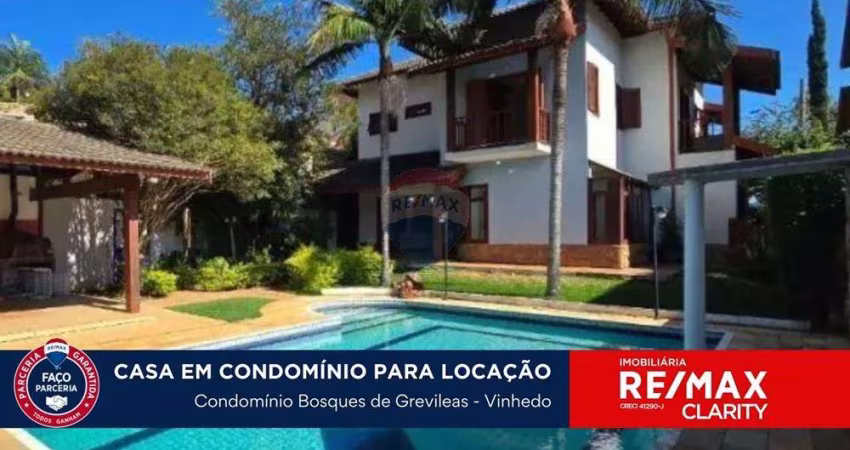 Casa para locação - Condomínio Bosque de Grevílea - Vinhedo, SP