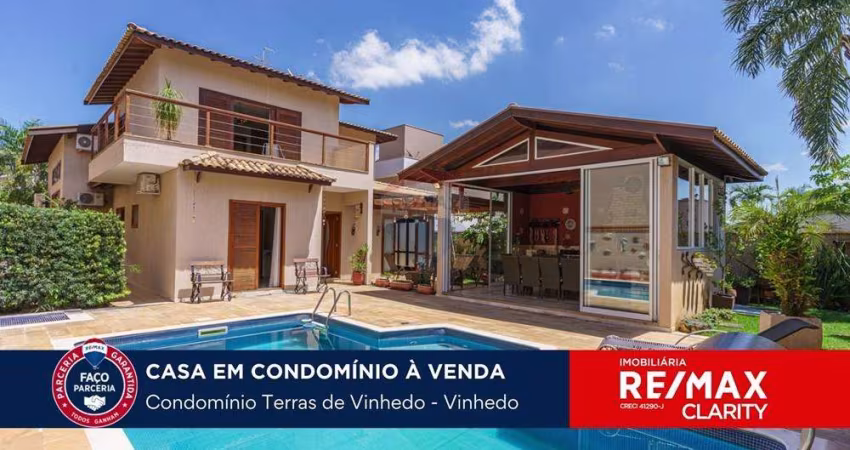 Casa à venda em  Vinhedo, com 04 quartos e 01 suíte.
