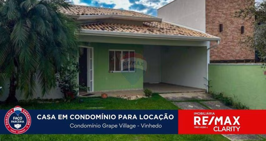 Casa em Condomínio - Locação - Condomínio Grape Village - Vinhedo, SP