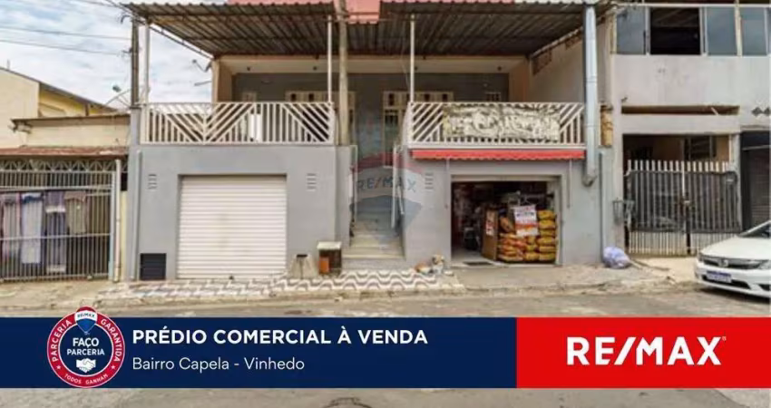 Prédio comercial a venda em vinhedo, no bairro da capela.
