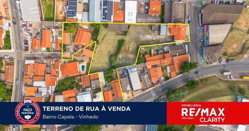 Terreno a venda no Bairro da Capela, Vinhedo