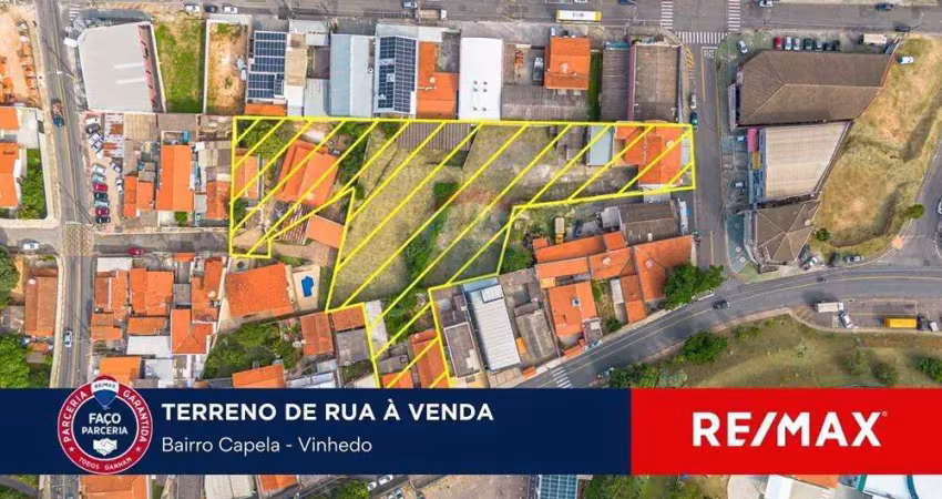 Terreno comercial à venda na Rua Mari Curi, 14, Capela, Vinhedo