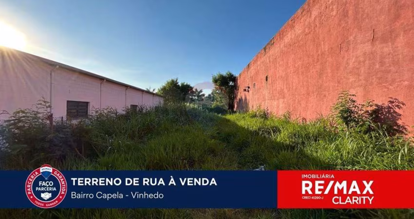 Terreno Industrial à Venda – 550m² | Localização Estratégica em Vinhedo-SP