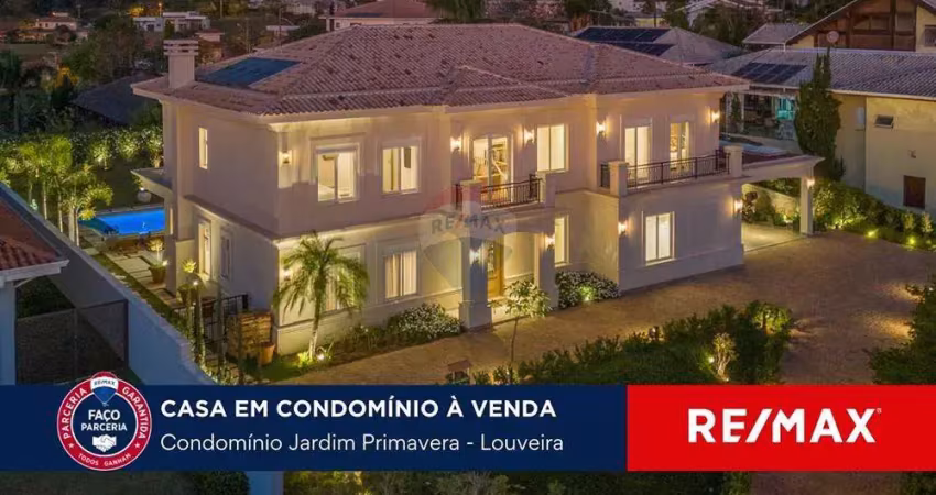 Casa à venda, 670m², em louveira-sp. condomínio jardim primavera.
