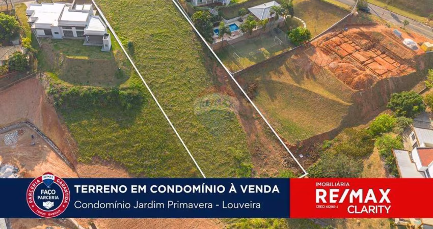 Terreno à venda em Louveira no condomínio Jardim Primavera