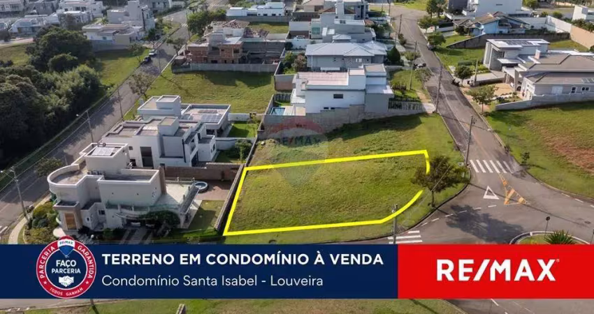 Terreno à venda no condominio santa isabel em louveira