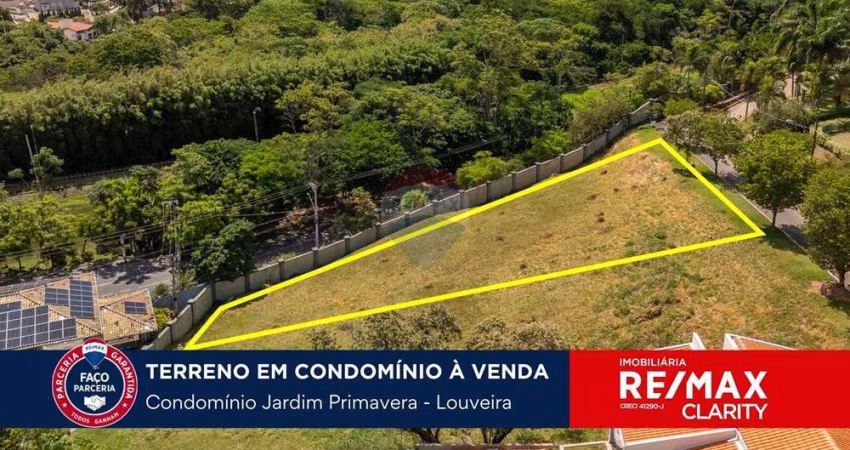 terreno à venda em Louveira no condomínio Jardim Primavera