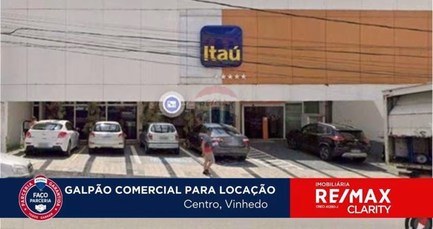 Alugue Agora: Ponto Comercial no Centro de Vinhedo