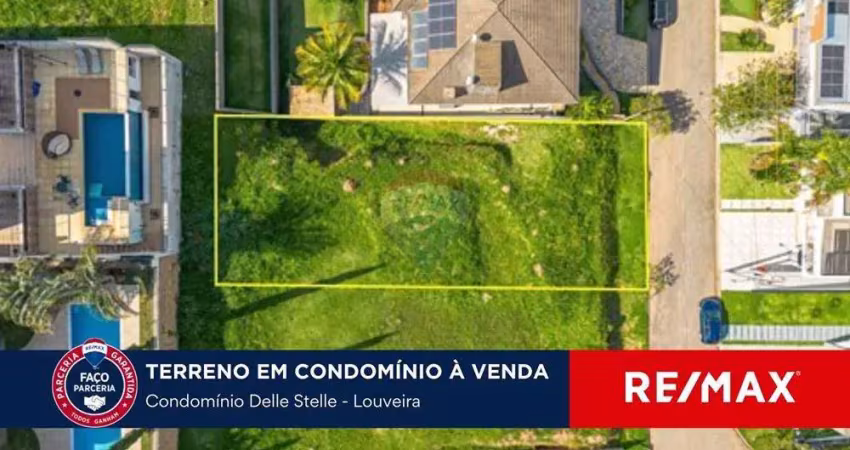 Terreno residencial 525 m2 para venda em louveira – sp no condomínio delle stelle