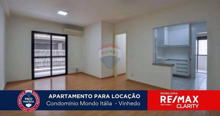 Apartamento térreo para Locação 96m2 - 3 quartos - Condomínio Mondo Italia Spazio Florenza - Vinhedo SP