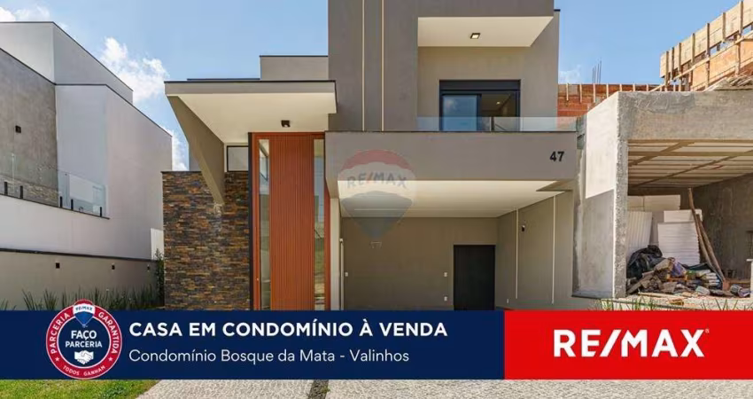 Casa a venda em condomínio Residencial Bosque da mata em Valinhos
