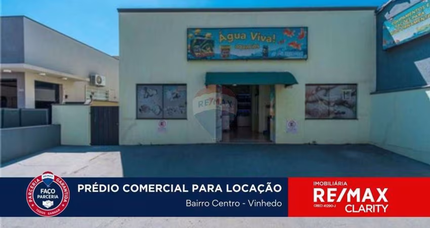 Ponto Comercial para locação na Rua Santa Cruz, Vinhedo-SP