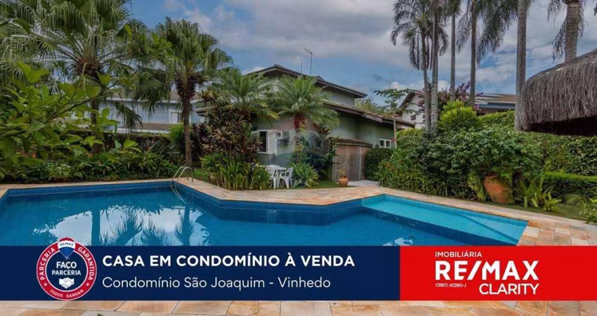 Casa térrea à venda no Condomínio São Joaquim com 3 quartos  – Vinhedo/SP